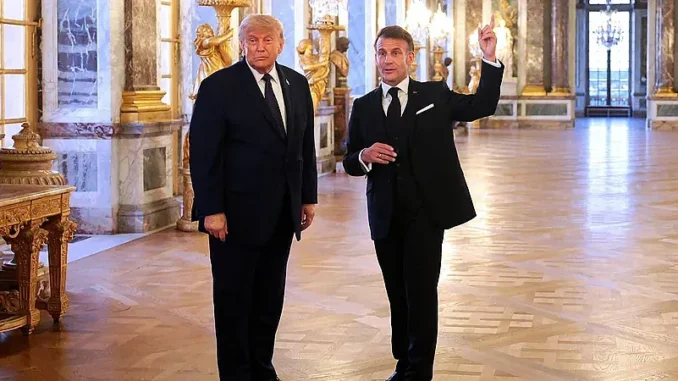 Тръмп, Макрон